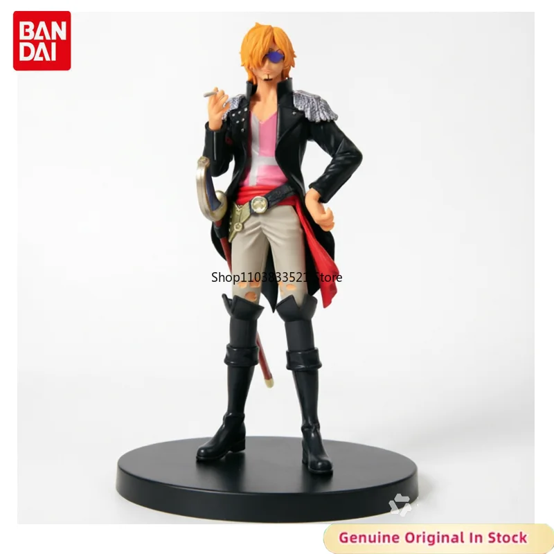 

BANDAI Original DXF ONE PIECE FILM RED Vol.4 Sanji Character Action Model Desktop Ornaments Collectible Hobbies Collectible