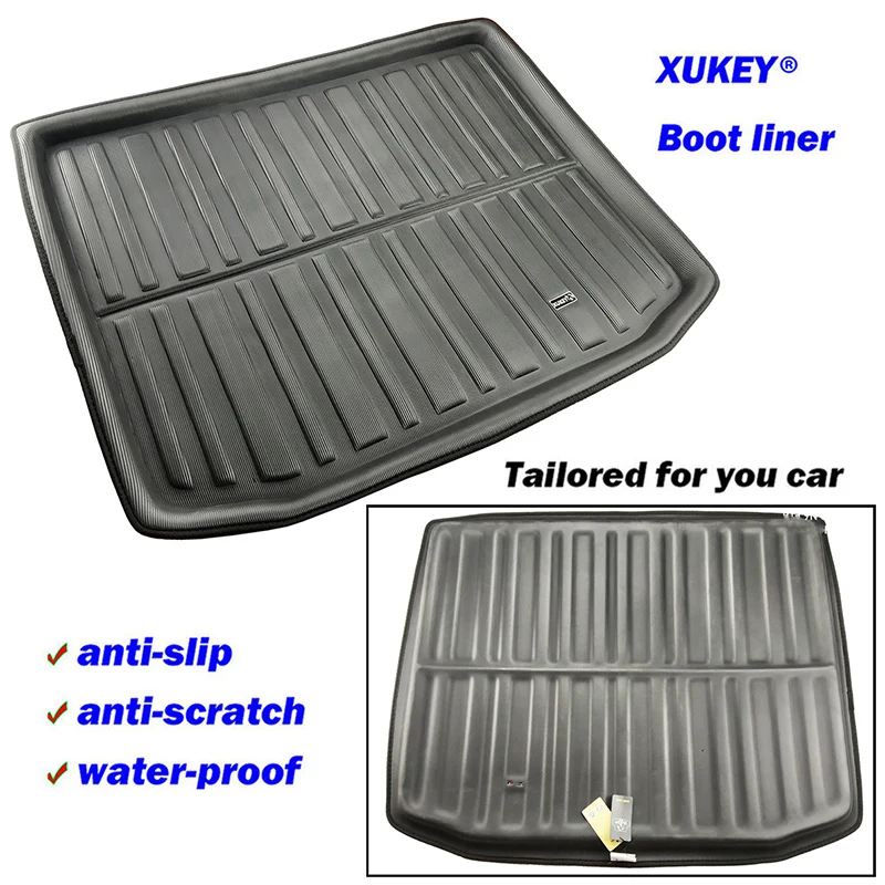 Tailored For Mitsubishi Outlander Sport RVR ASX 2010 - 2019 Boot Cargo Liner Tray Trunk Mat Luggage Floor Carpet Tray Waterproof