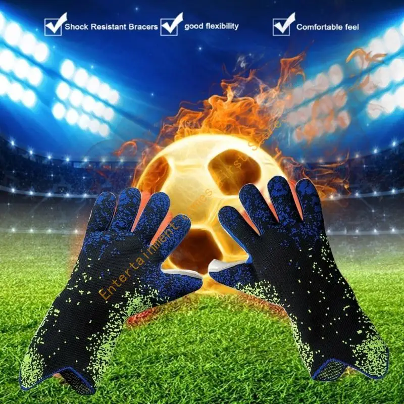 

Goalkeeper Gloves Breathable Goalie Gloves Breathable Football Goalkeeping Glove 55KD