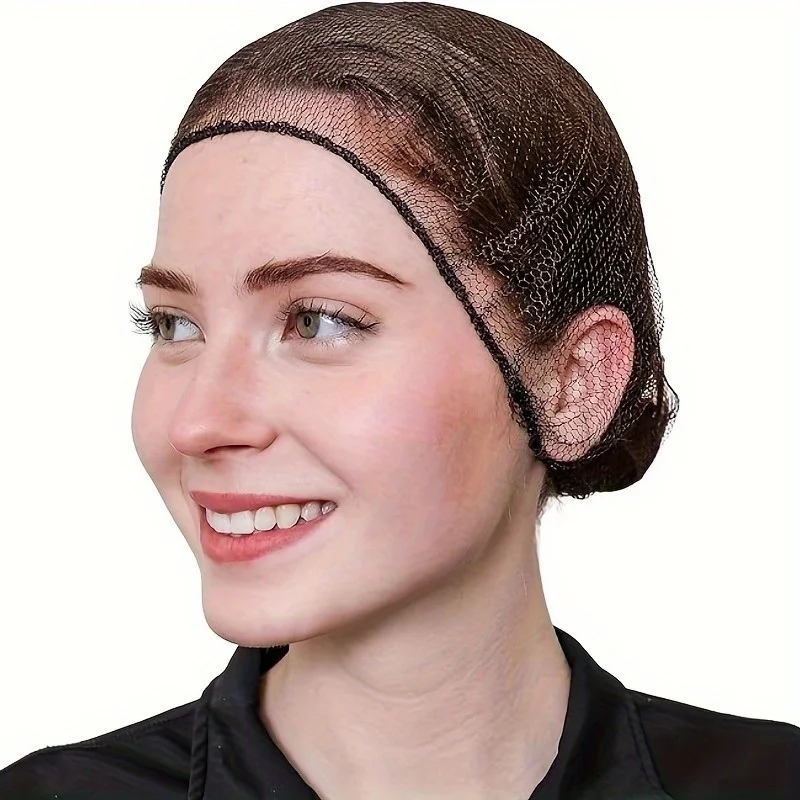 

2/12/24Pcs 24inch Nylon Hair Nets, Durable Non-Disposable Hair Nets, Suitable for Sleeping/Equestrian/Business/Catering/Unisex