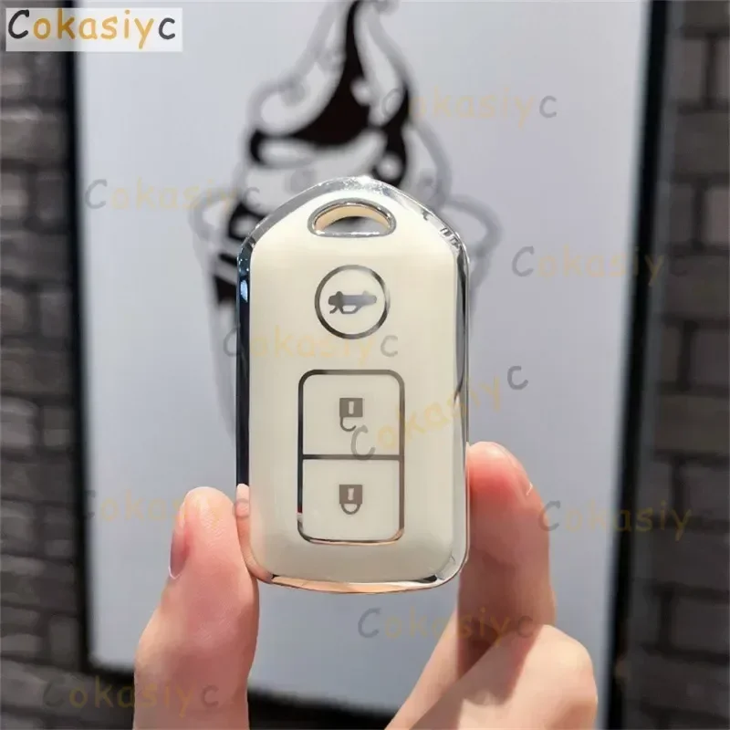 Car Key Fob Cover Case Shell Set For TOYOTA Corolla Verso 2004 2006 2007 Prius Gen 20 2005 2008 Remote Key Accessories Keychain