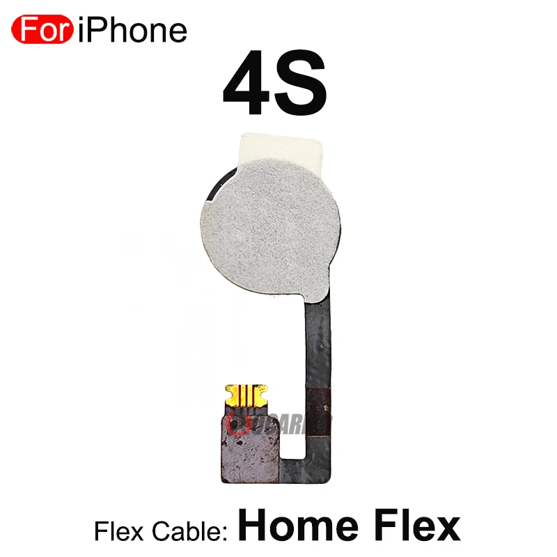 1Pcs Home Return Button Flex Cable Replacement Parts For iPhone 5C 4 4S image 5