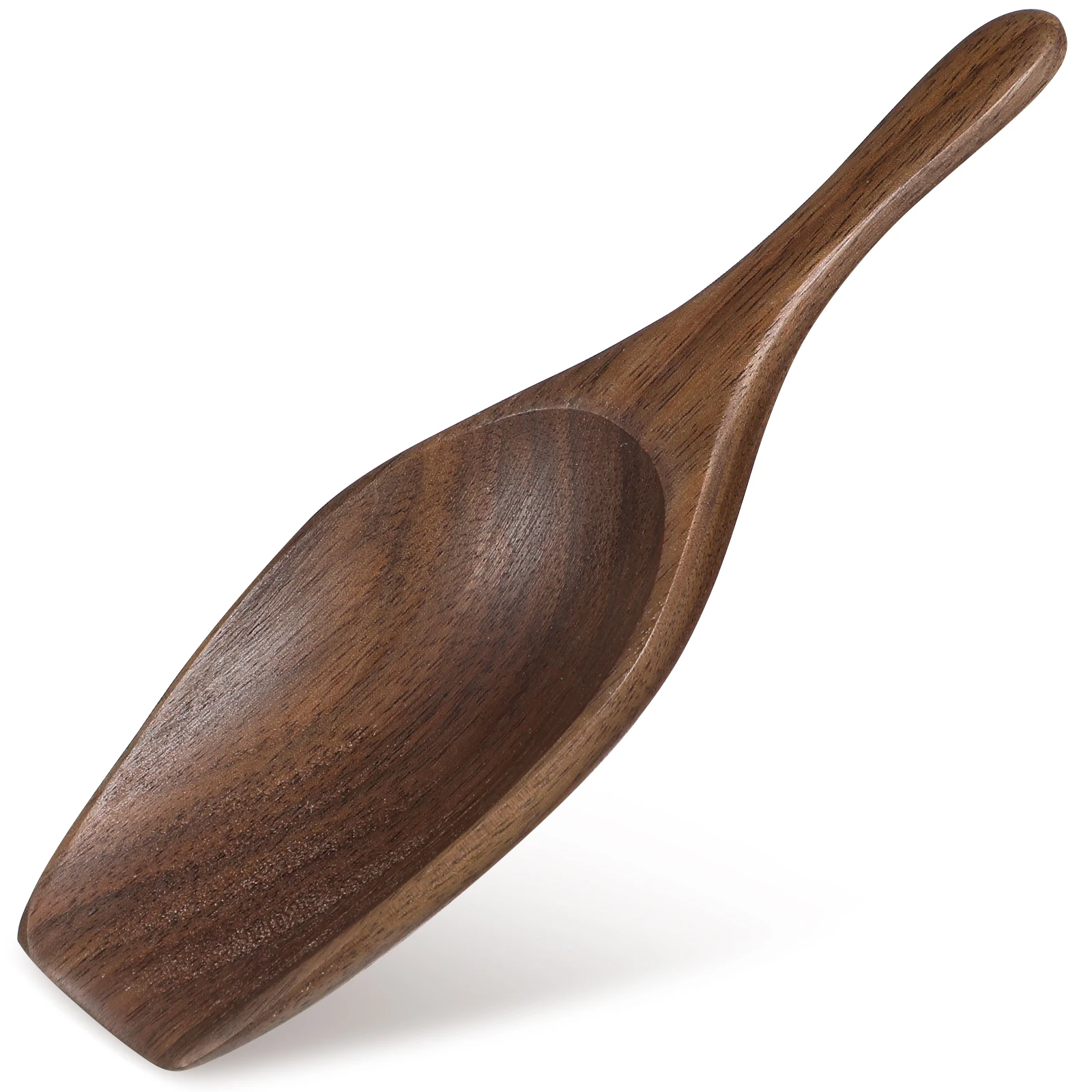 

Wooden Coffee Bean Scoop Spoon for Loose Powder Teaspoon Measuring Eco Friendly Wood Safe Smooth Edge Long