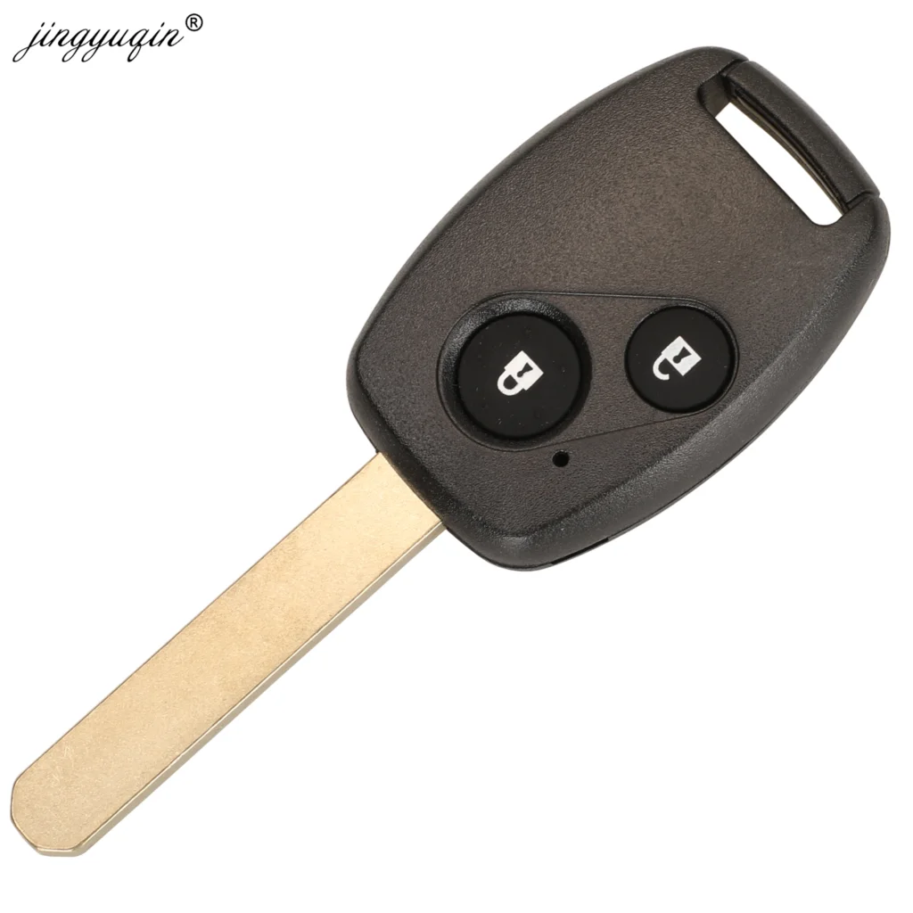 Jingyuqin – clé de télécommande de voiture, 433Mhz, ID46, pour Honda CE0891 HLIK-1T Accord Element Pilot CR-V HR-V City Jazz Odyssey Civic