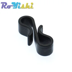 10 Pcs/Pack Black Plastic Buckle HardwareBelt Webbing Clip For Backpack Strap Tactical Bag Parts Accessories