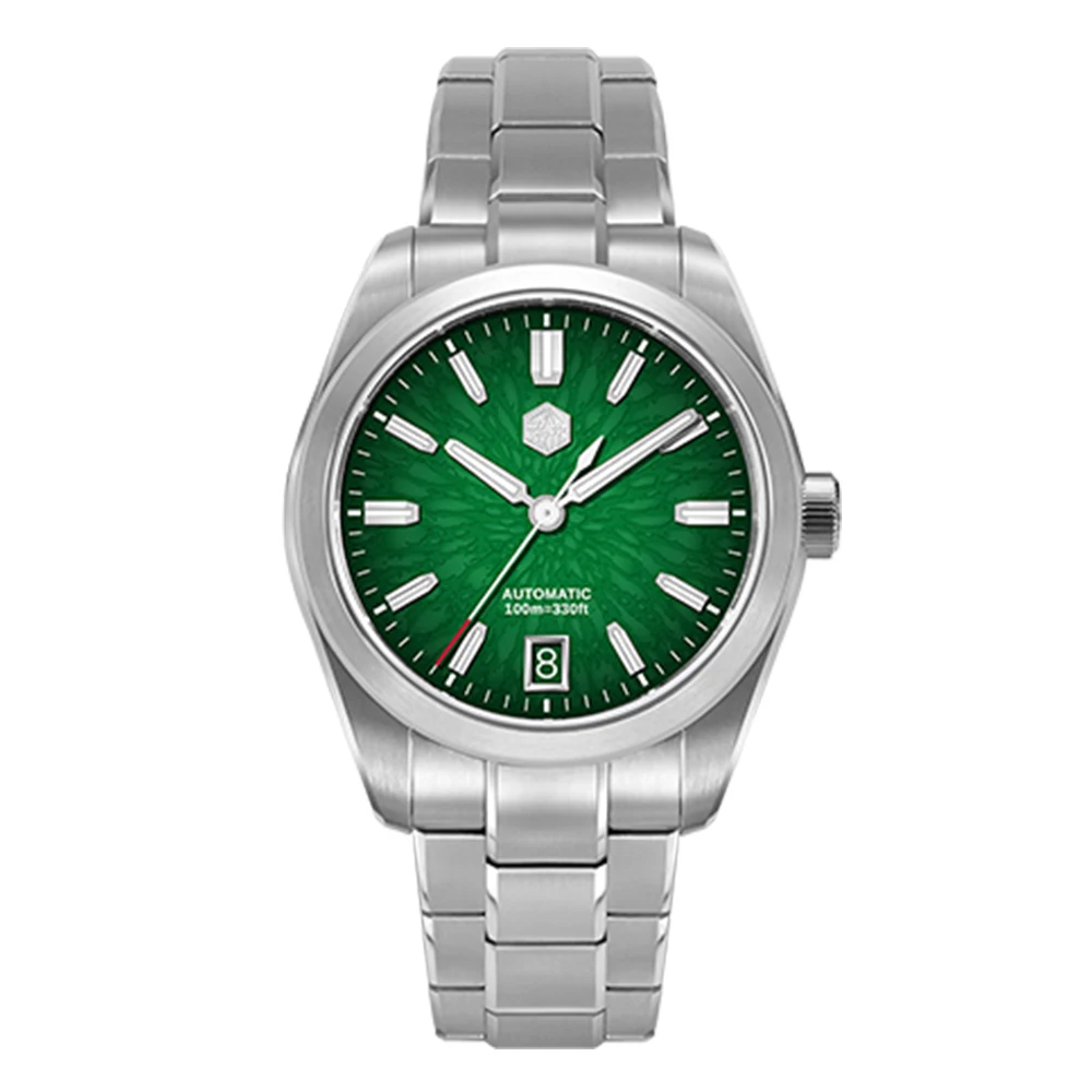 San Martin Originele GADA 36/39/42mm JianZhan Wijzerplaat Mannen Horloge Miyota 9015 Self-Wind BGW-X1 10Bar Saffier Reloj SN0144GS/X/L-3/4