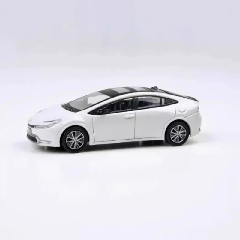 

Para 1/64 масштаб 2023, PRIUS, спортивный сплав, имитация модели автомобиля, статическая коллекция, украшенные праздничные подарки, игрушки, сувенирный подарок