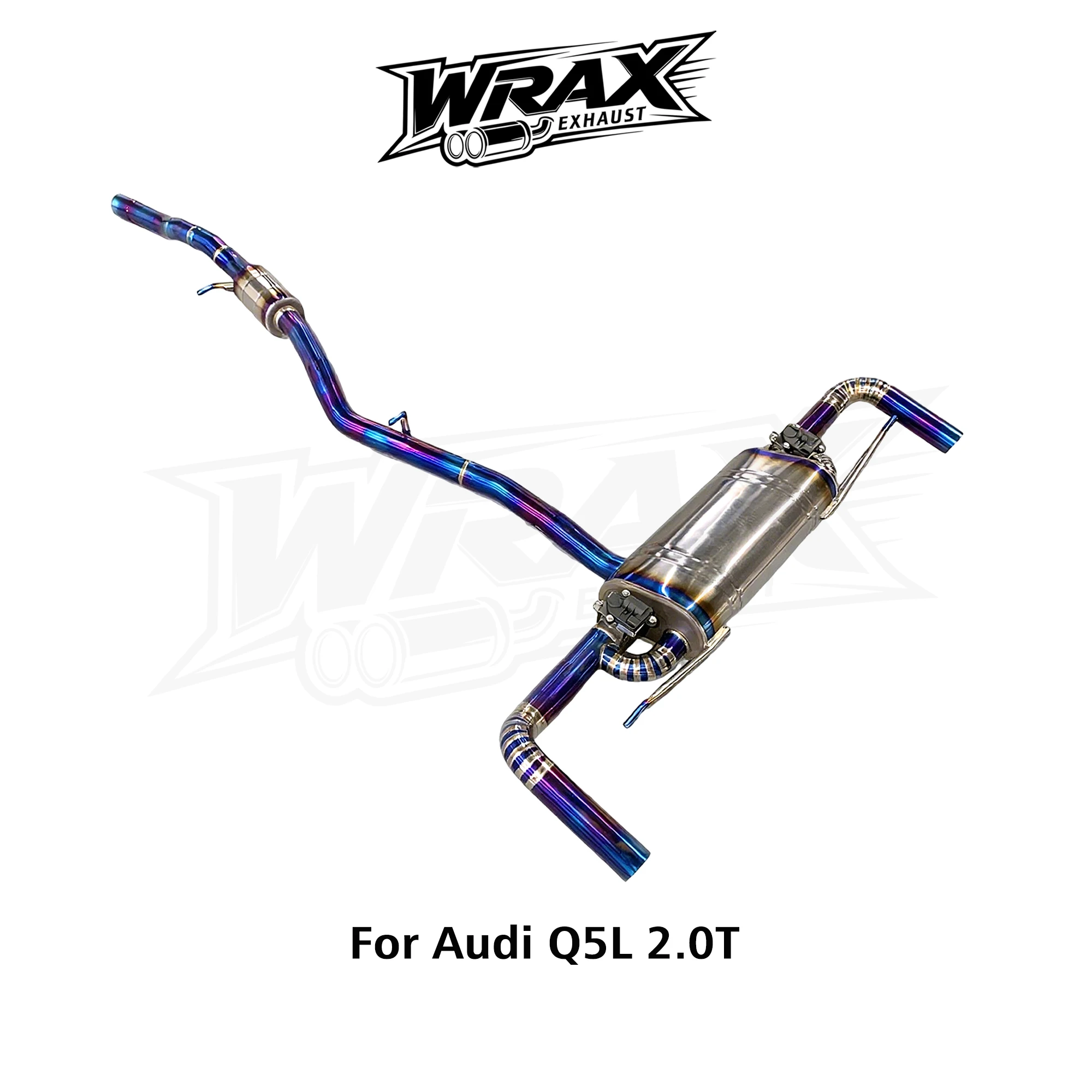 

WRAX Electronic Valve Catback for Audi Q5L 2.0T Titanium Alloy Exhaust System Original Vehicle-Molded, Perfect Fit