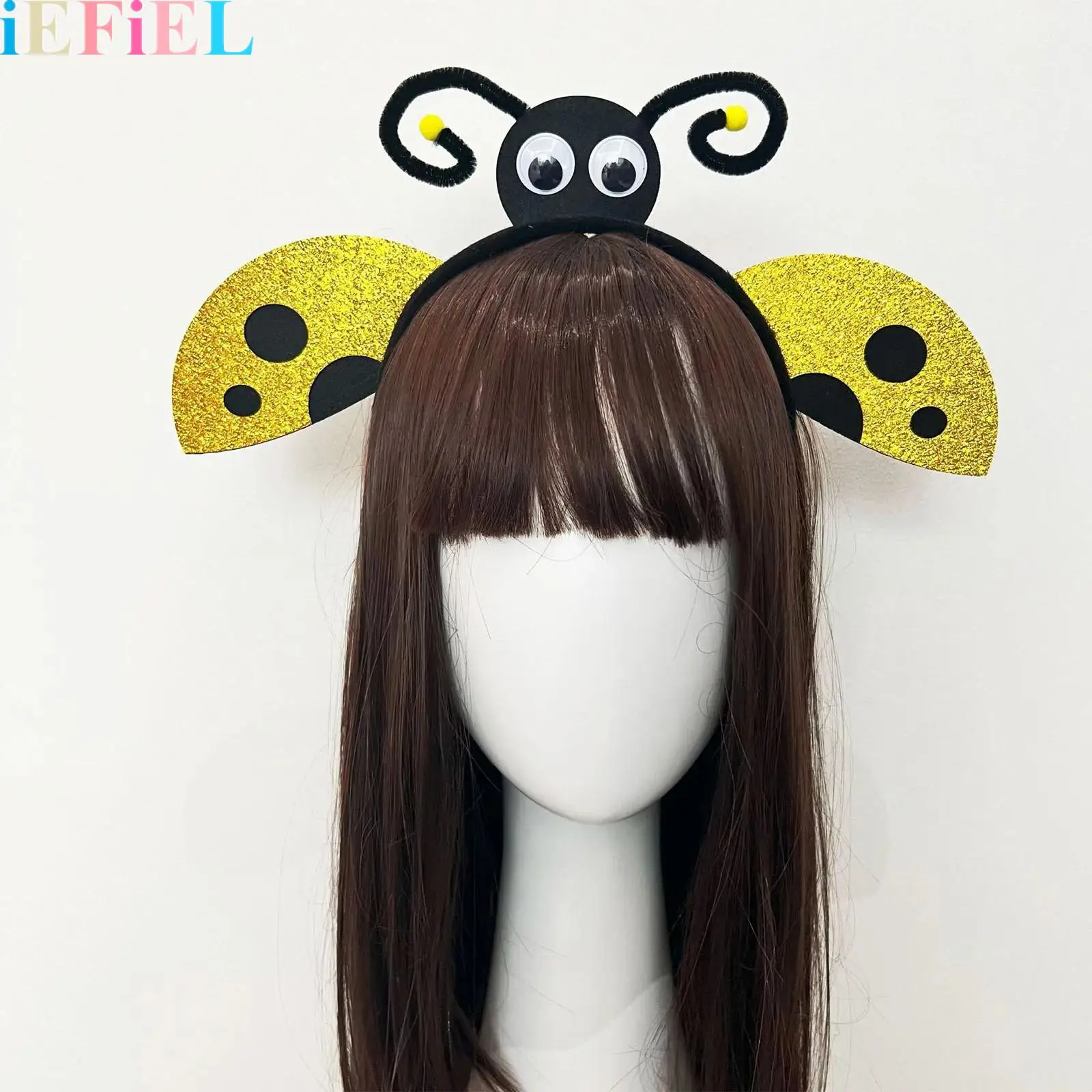 

Halloween Bee Cosplay Fairy Costume Cute Animal Cosplay Costume Accessories Angel Wings for Stage Performance