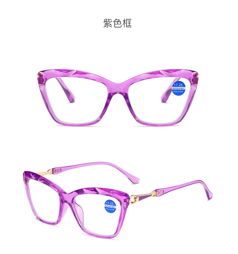 1,25 1,5 1,75 2,0 Cat Eye Presbyopie Brille HD Anti Strahlung Presbyopie Brille Augenschutz und Weitsichtigkeit Brille – Detail 13