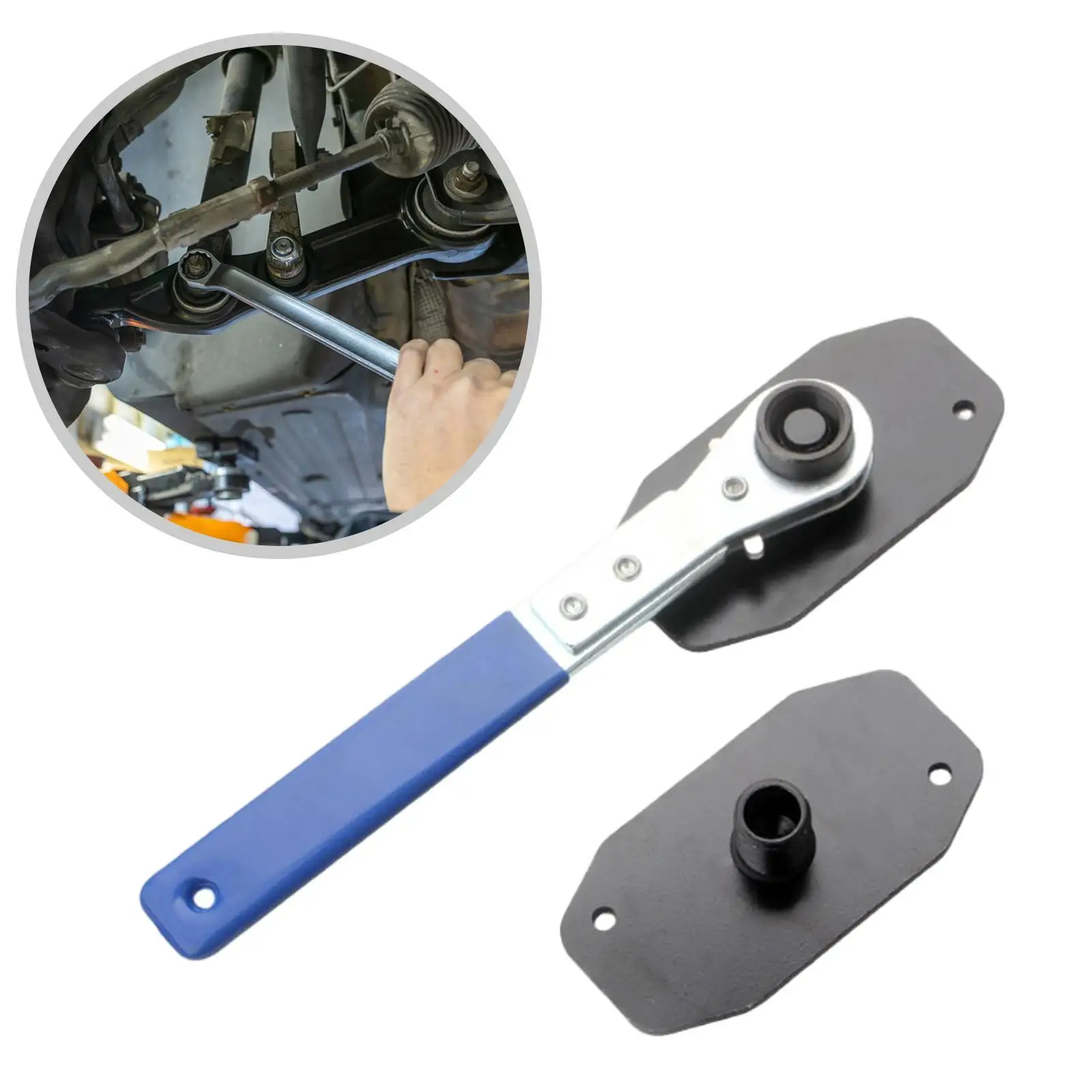 

Инструмент для сжатия тормозного суппорта, износостойкая поворотная сталь на 360 градусов, простая в использовании