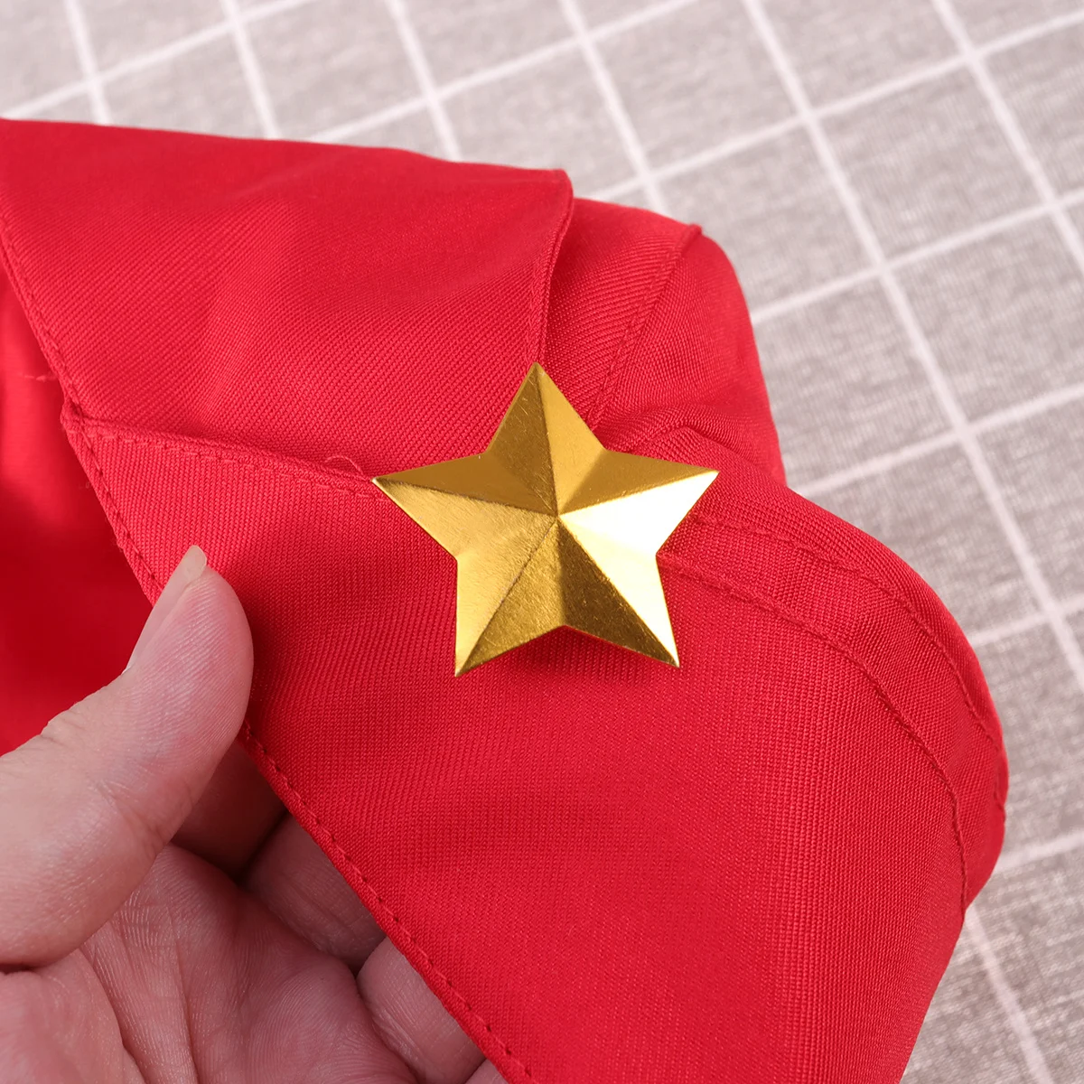 

1Pcs Vintage Military Canvas Beret Hat Lightweight Peaked Russian Tricorne for Stage Performance Party Dance Sailor