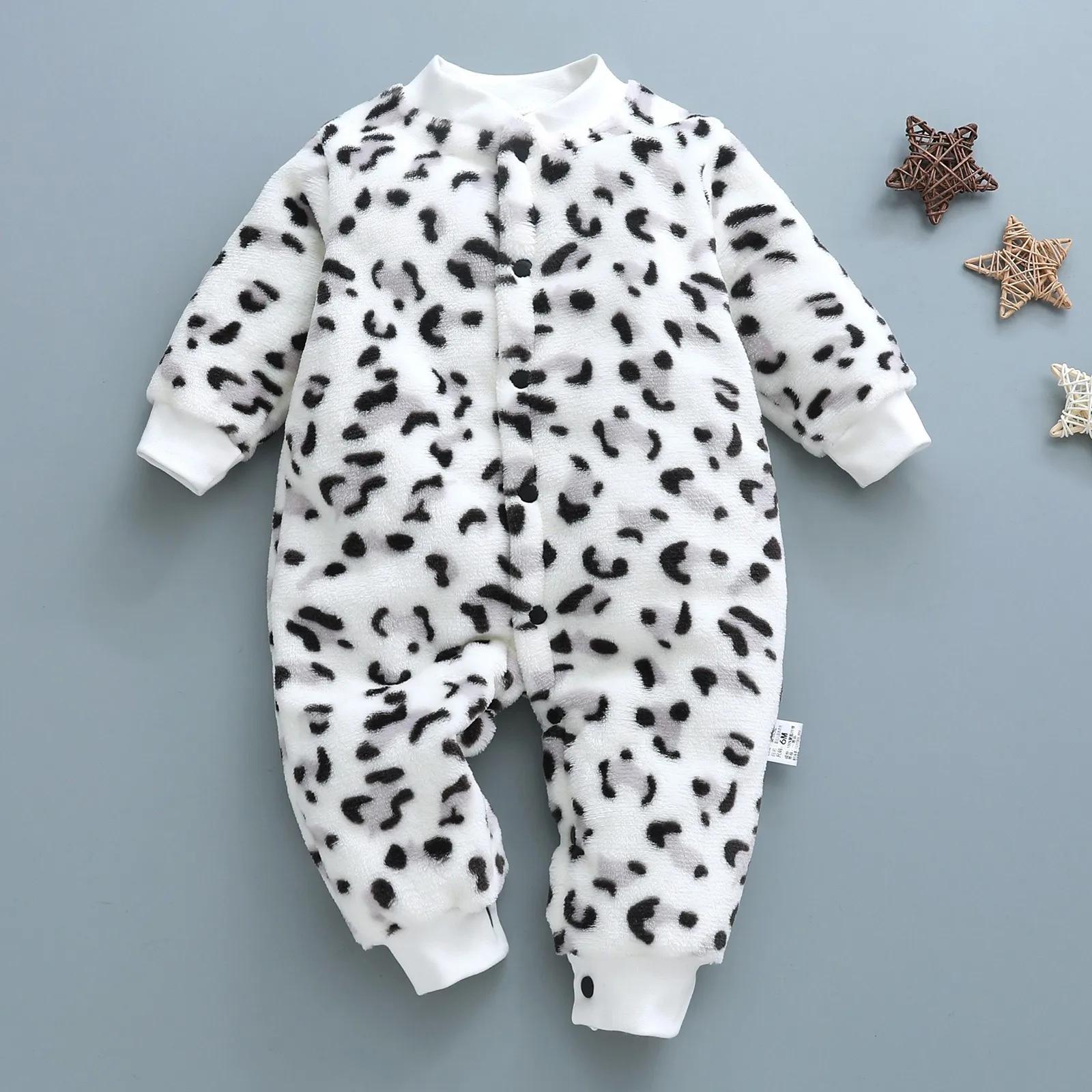 Onesie Girls Outfits Coveralls Baby Rompers Long Sleeve Jumpsuit Bebe Infant Clothing Thick Warm Autumn Winter Newborn Clothes