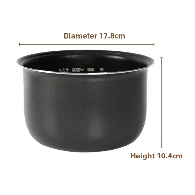 

for Midea rice cooker 1.6L inner pot MB-YN161/WYN165/MB-FS16C/FS165/FD162