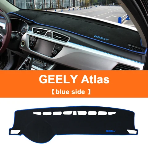 Чехол на приборную панель автомобиля для Geely Atlas Boyue Sport Proton X70 2016-2018 2019 2020 2021, аксессуары для настольного коврика на платформе для инструментов