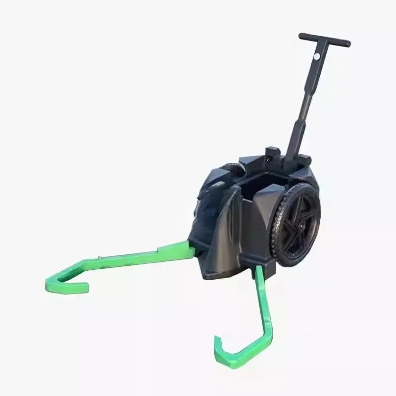 Tennis Ball Picker Hand Push Tennis Pick Golf Cart Automatic Portable Folding Tennis Ball Set Ball Frame