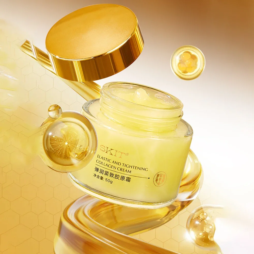 

Elastic Tightening Collagen Cream Facial Care Moisturizing Improve Skin Rough Dry Reduce Wrinkles Face Cream Korean Skincare