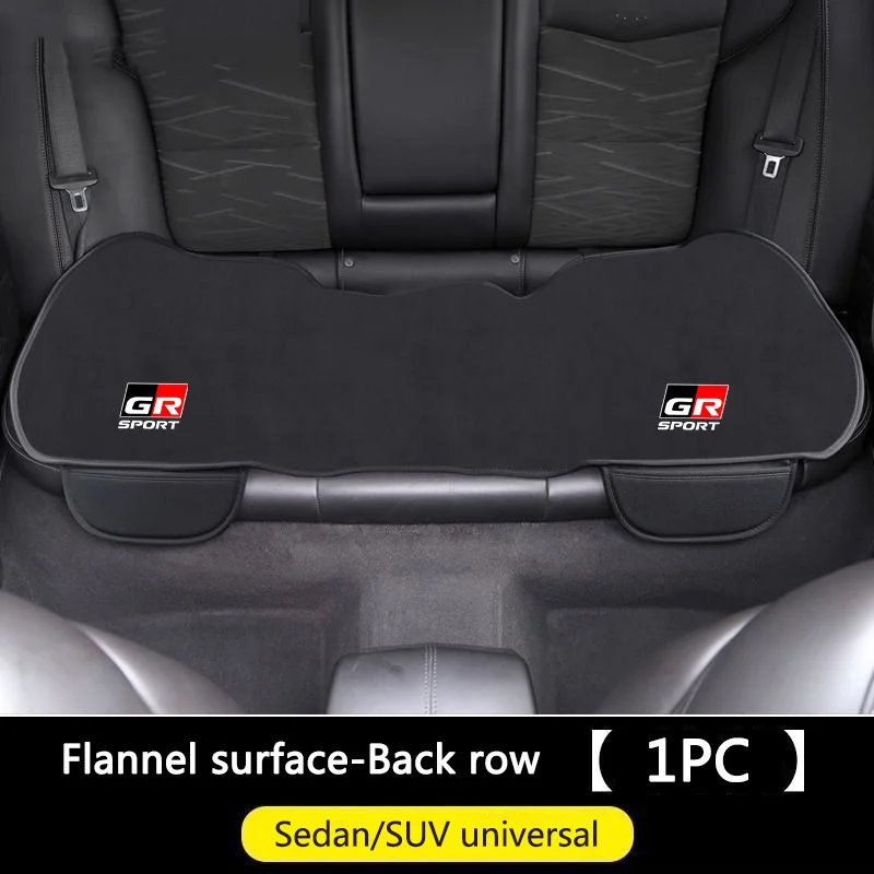 Auto Cuscino del Sedile Anteriore Copertura di Flanella Proteggere Per Toyota GR Sport Chr 2023 Yaris Hilux 86 Gazoo Racing Accessori Per Interni