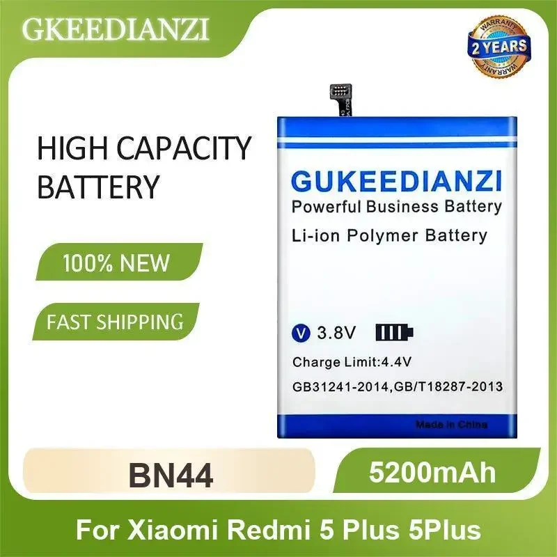 Battery For Xiaomi Redmi 5A 5 Plus BN34 BN44 BN35 High Capacity