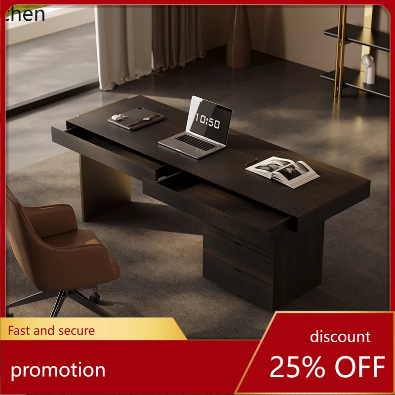

ZML Minimalist Desk Home Study High-end Computer Office Desk