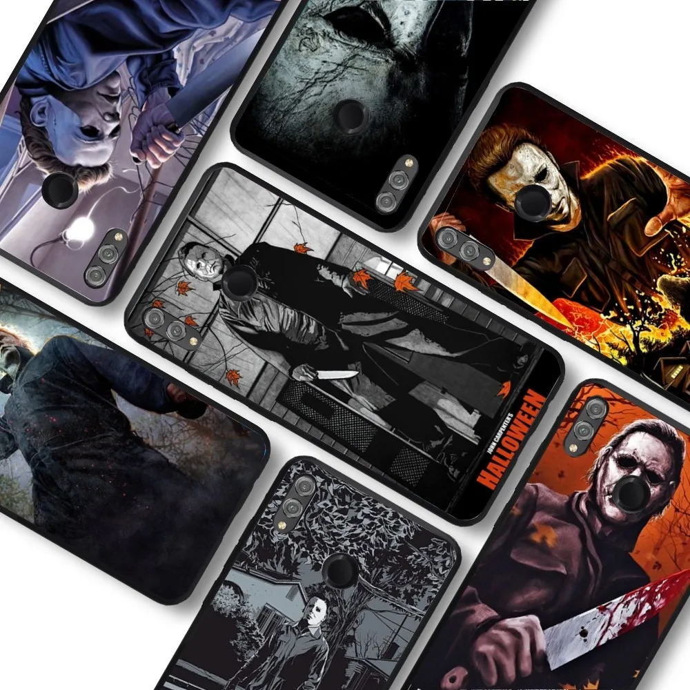 

M-Michaels-M-Myers Horror Halloween Movie Phone Case For Huawei Honor 10 Lite 9 20 9X 30 50 60 70 Pro Plus Soft Silicone Cover