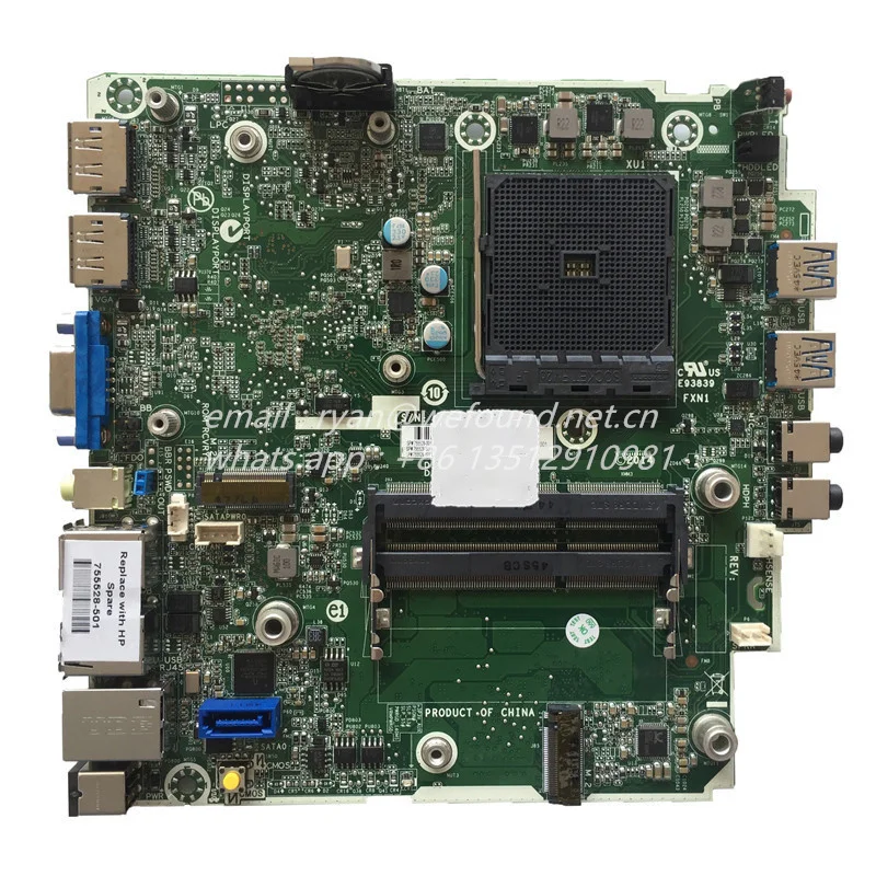 755528-001 754910-001 for HP Elitedesk 705 G1 DM Motherboard