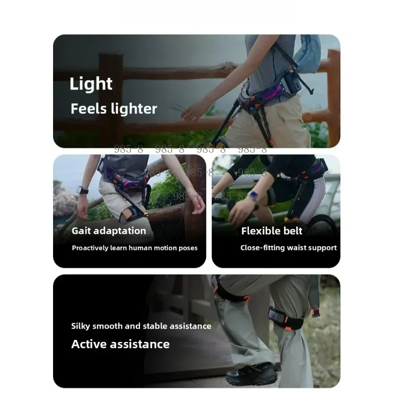 Hiking Mountaineering Leg Power Augmentation Exoskeleton, Wearable Walking Assist Robot Outdoor Mobility Aid