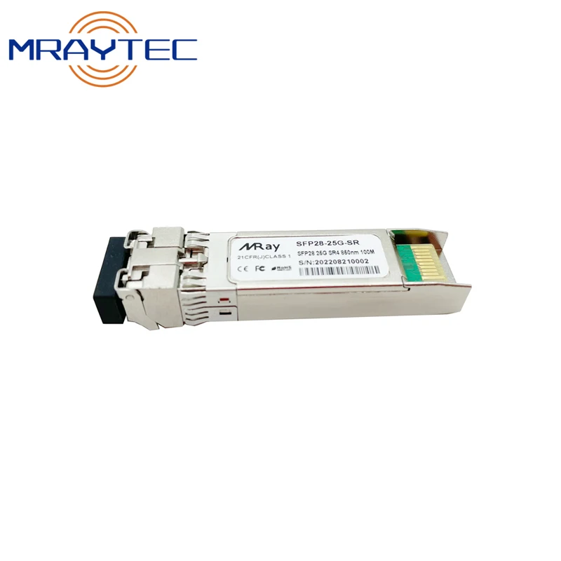 Modulo ricetrasmettitore ottico 25G SFP28 SR multimodale 850nm 100m Duplex LC DOM compatibile con Cisco