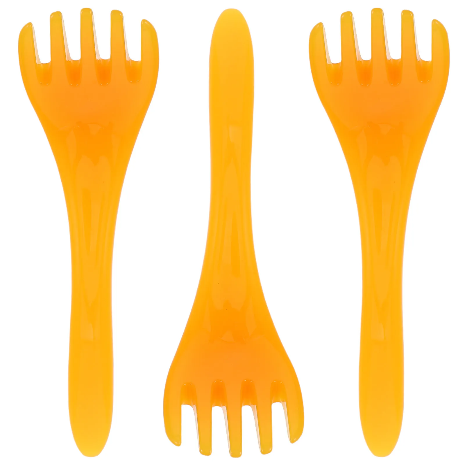 

Набор из 3 массажеров для кожи головы: портативный гребень с пятью зубцами из смолы для глубокого меридианного массажа, идеален для расслабления и путешествий