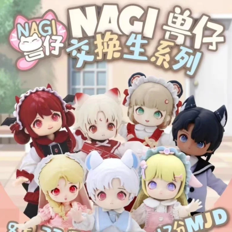 

Genuine Nagi V2 V3 Study Tour Notes Exchange Student Series Bjd Doll Mystery Surprise Blind Box Action Figure Model Toy Kid Gift