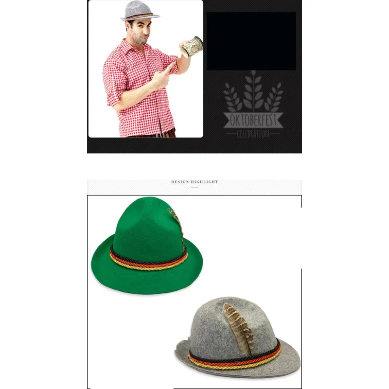 Немецкий баварский комплект шорт Октоберфест для взрослых, комбинезон, рубашка, шляпа, ремни, костюм на Хэллоуин, мужская одежда