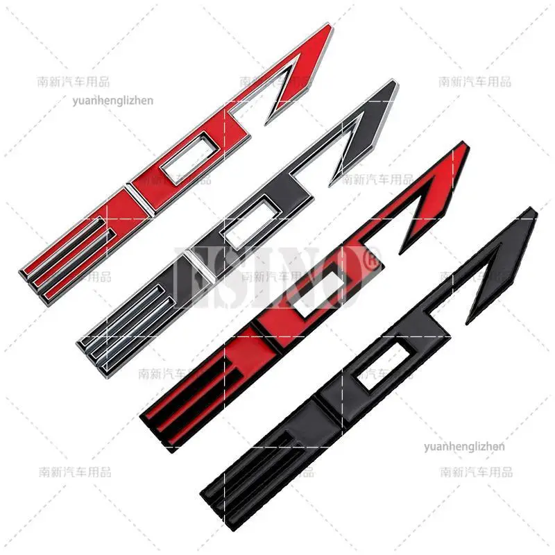 3D 307 logo Metal Alloy Adhesive Emblem Rear Trunk Badge Front Fender Sticker Decal For Chevrolet Camaro Cruze refit