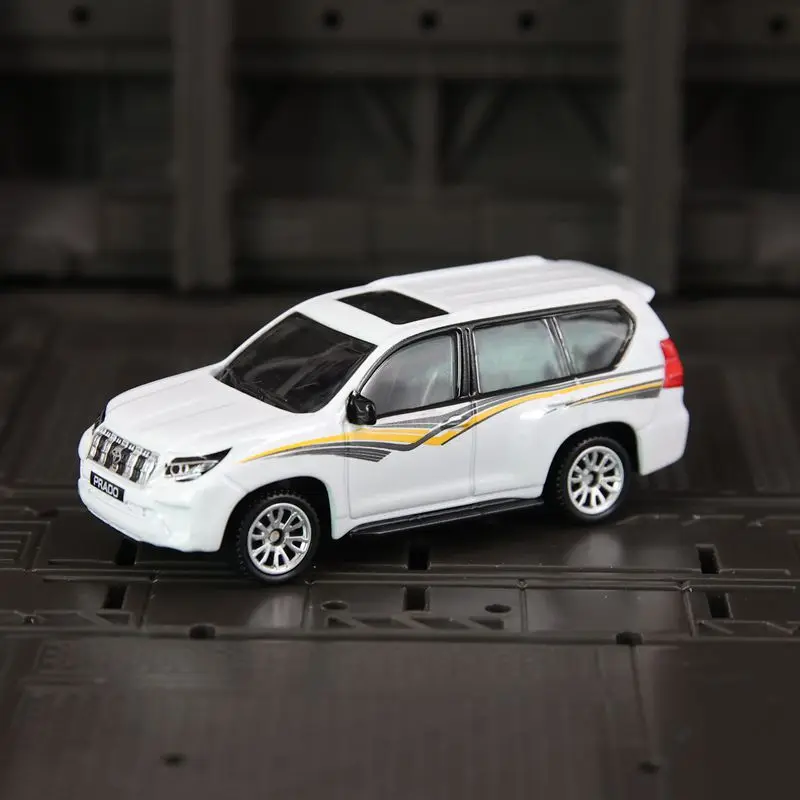 

CCA 1:64 simulation Toyota Prado alloy off-road vehicle model static mini decoration gift collection