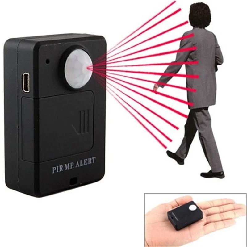 A49T Mini GSM PIR Alarm Motion Sensor Alarm Infrared Wireless GSM Alarm Anti-Theft Motion Detector with EU Plug