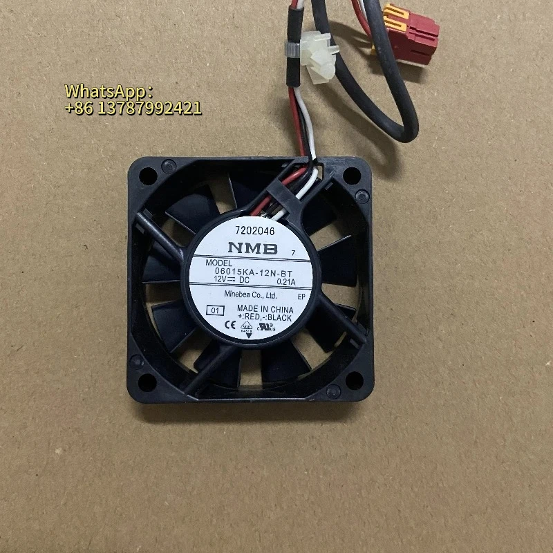 NMB 06015KA-12N-BT 12V 0.21A for Drum Washer Computerized Cooling Fan