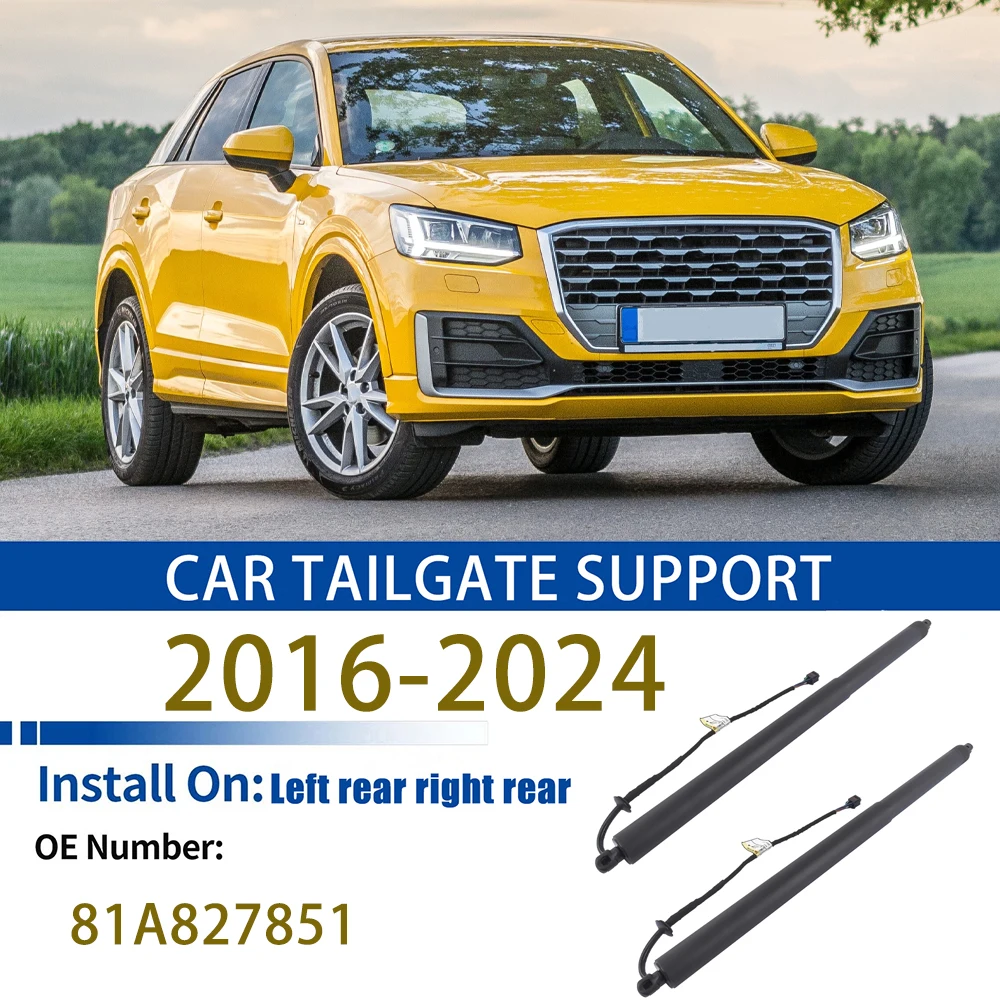 

For 2016-2024 GA Audi Q2 Quattro Tailgate Support Rod Rear Tailgate Strut Left Right Universal 81A827851