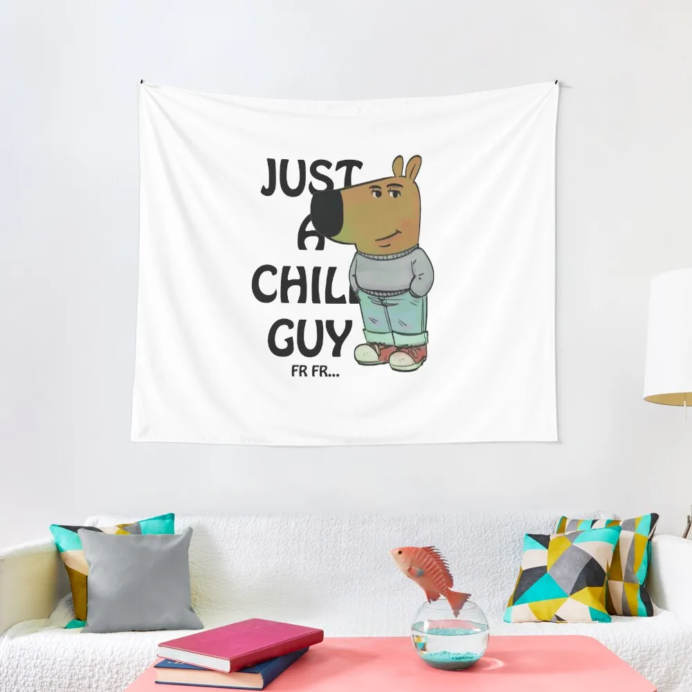 

Chill guy Tapestry Room Decor Funny Wall Decoration Tapestry