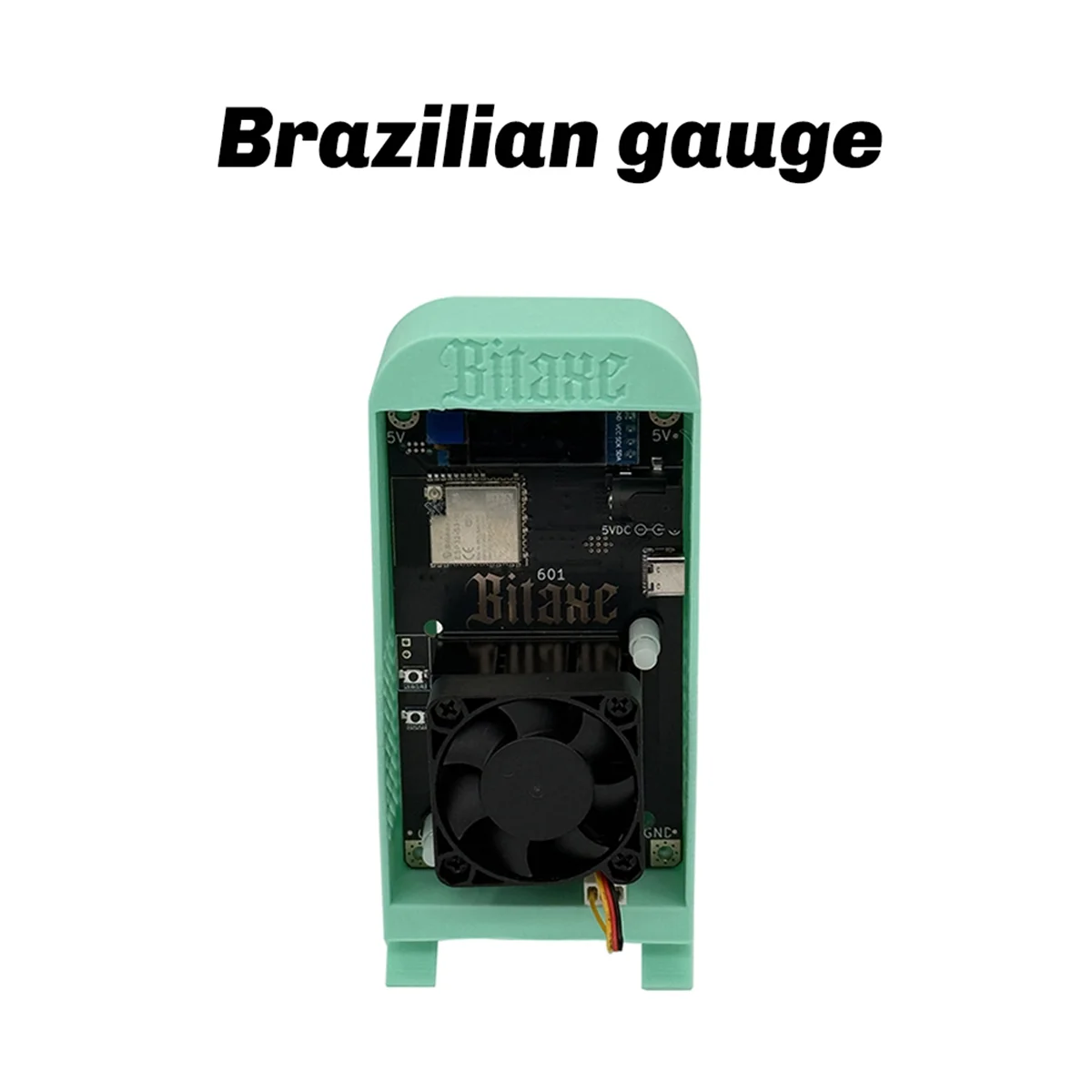 N33R_Bitaxe Gamma601 Bitcoins 1,2TH/S Solo Miner BM1370 Asic Chip BR Plug