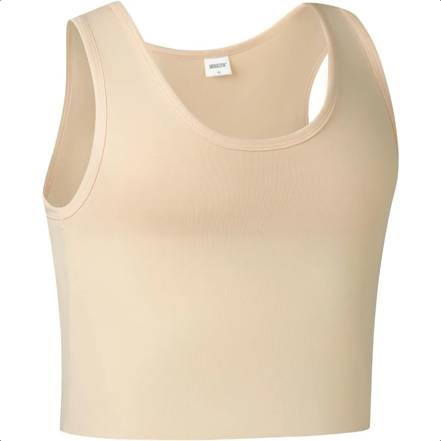 

Женский пуловер-майка с эластичной застежкой-переплетом для трансгендеров Tomboy FTM