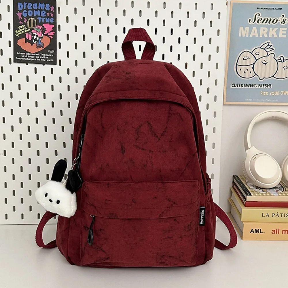 

Commuting Light, Advanced Sense High Value, Dirt-resistant CollegeStudent Solid Color Versatile Fashion Backpack, Multi-function