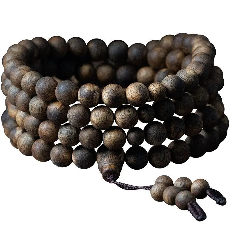 

Agarwood Bracelet Sink Costustoot Kyara Fragrant Super Chess Nan Beads Bracelet Men and Women Collectable Beads