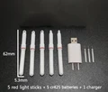5 rojos y 1 USB