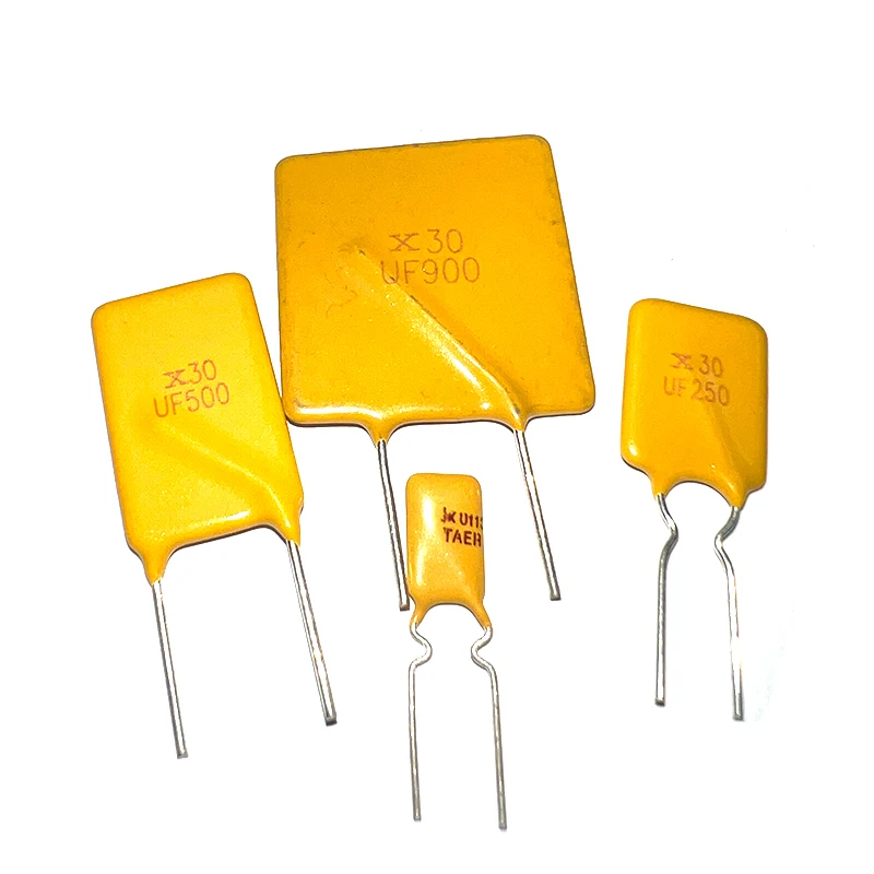 

30V DIP PPTC Self Recovery Fuse X30 UF020 UF050 UF075 UF090 UF110 UF135 UF160 UF185 FU250 UF300 UF400 UF500 UF600 UF700 UF800