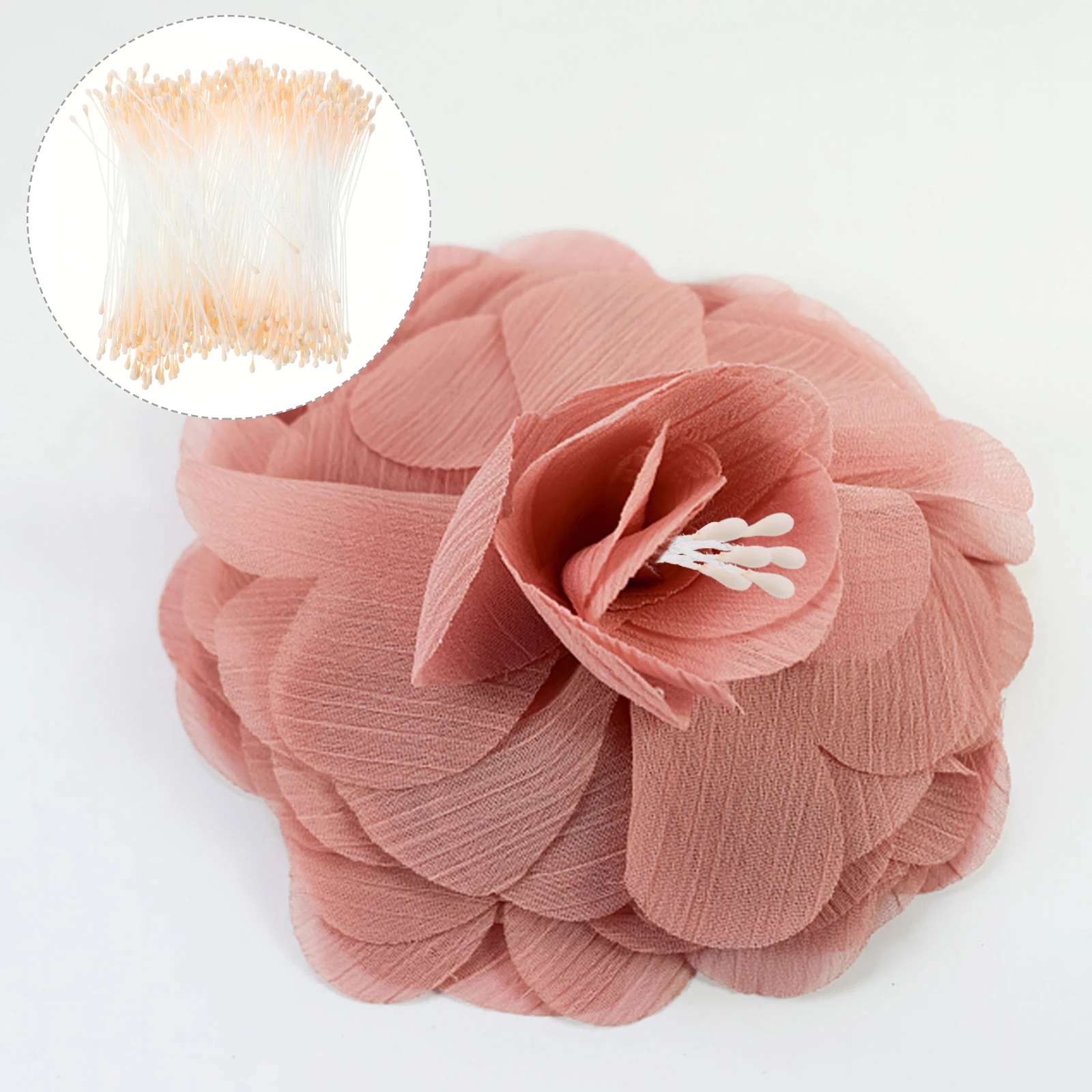 

1mm Matte Flower Pistils for DIY Artificial Silk Paper Flower Making Bulk Craft Supplies Realistic Floral Decor Home