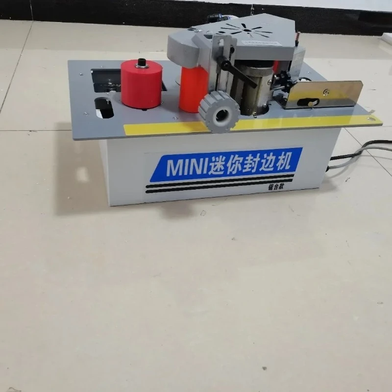 Saw table edge banding machine