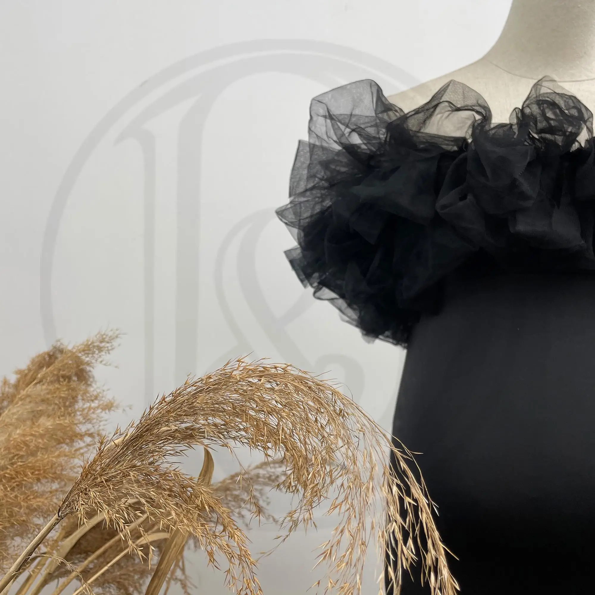 Don&Judy Maternity Pregnant Women Dress Outfits Tube Top and Mermaid Hem Maxi Dress for Baby Shower Photoshoot