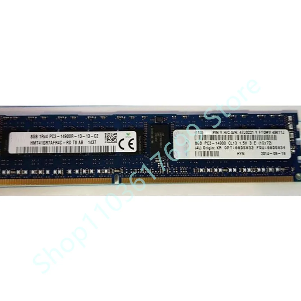 1 PCS Memory For SK Hynix RAM 8G 8GB 1RX4 PC3-14900R DDR3 1866 REG ECC