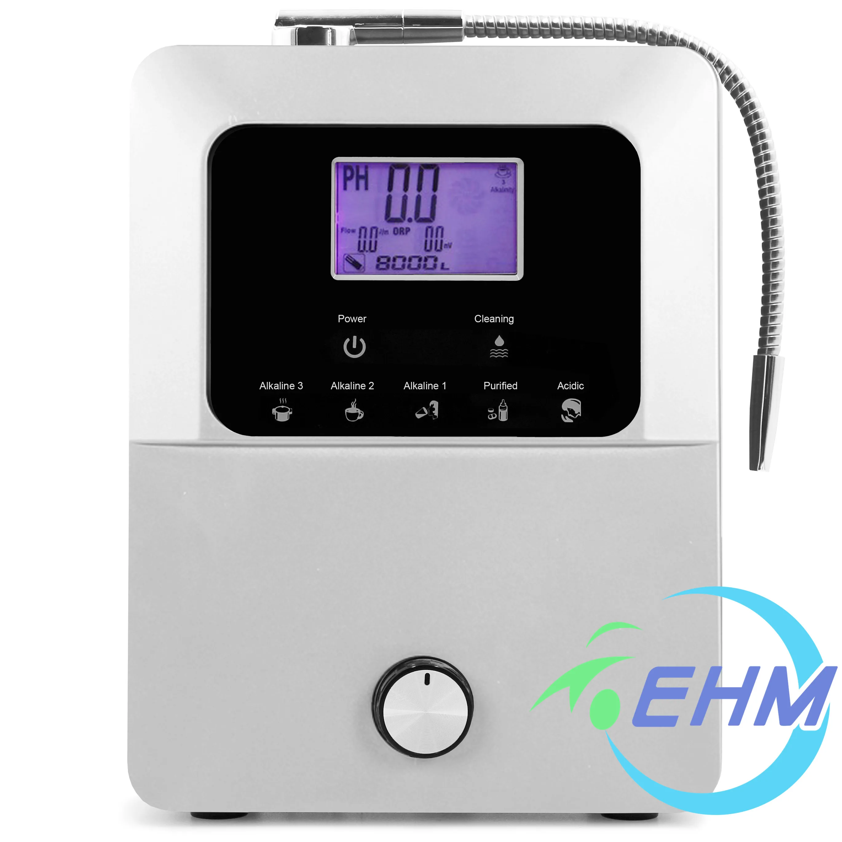 Alkaline Water Ionizer Purifier With 3.8