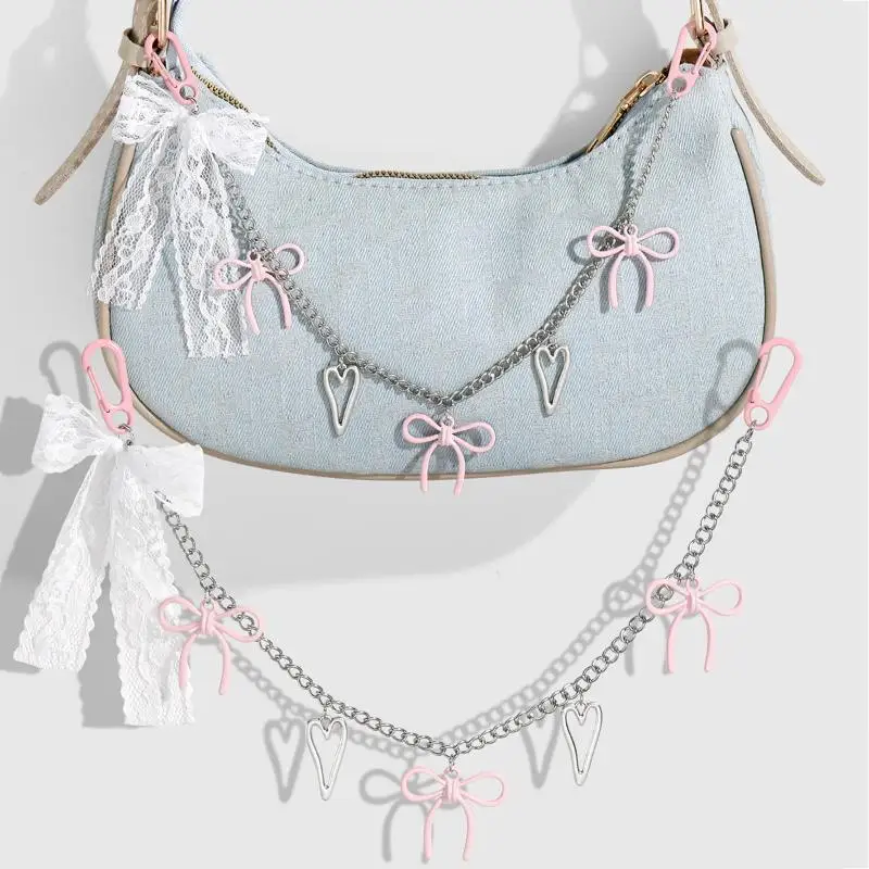 الأزرق البحرية نمط مطرز حقيبة سلسلة للنساء العصرية الإبداعية حقيبة أنيقة قلادة اكسسوارات الديكور الهدايا #2