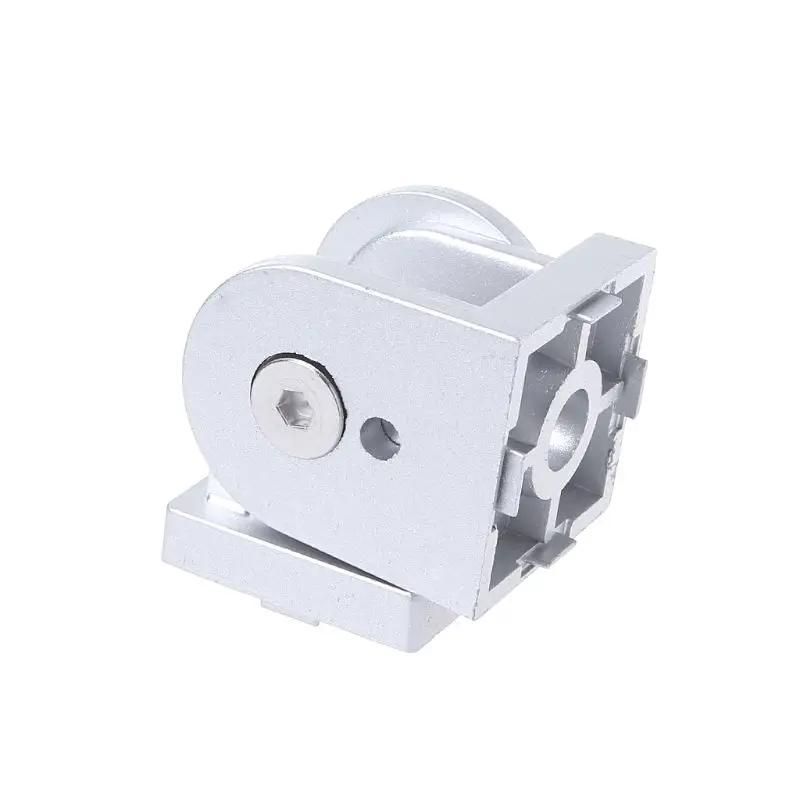 Zinc Alloy Flexible Hinge Joint Connector For Aluminum Extrusion Drosphip